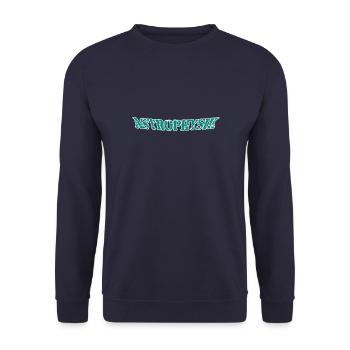 Astrophysik - Unisex Pullover - Navy - Vorne - Alina (178cm) & Michal (187cm)