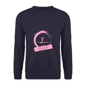 Femme SUP - Sweat-shirt Unisexe - marine - Devant - Alina (178cm) & Michal (187cm)