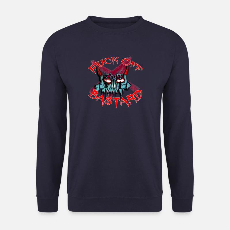 Devil skull - Unisex Sweatshirt - navy