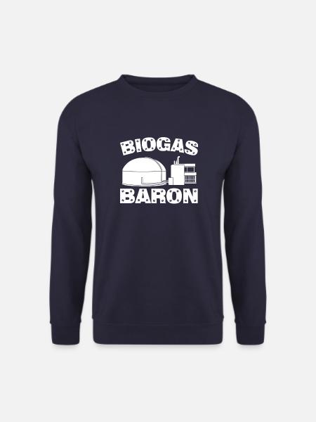 Landwirtschaft Bauernhof Geschenk · Biogas - Unisex Pullover - Navy
