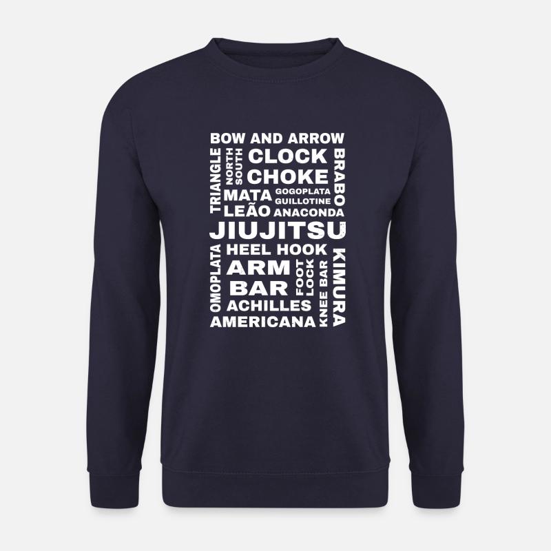 BJJ Jiu Jitsu - Unisex Pullover - Navy