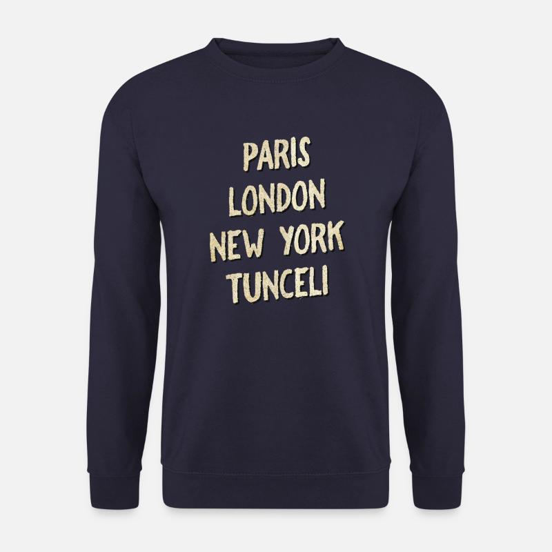 Tunceli - Unisex Pullover - Navy