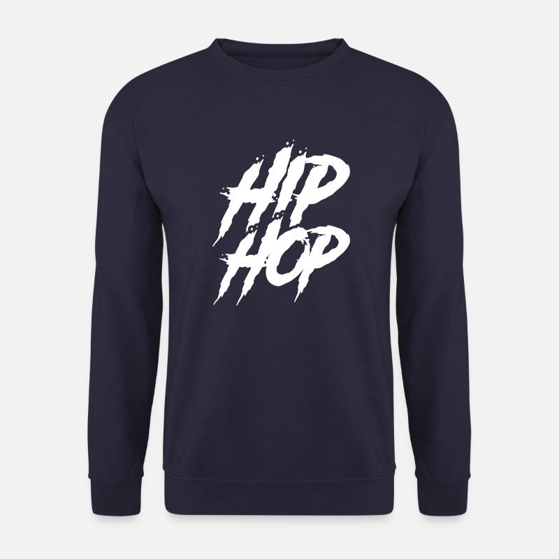 Hip hop musik - Unisex Pullover - Navy
