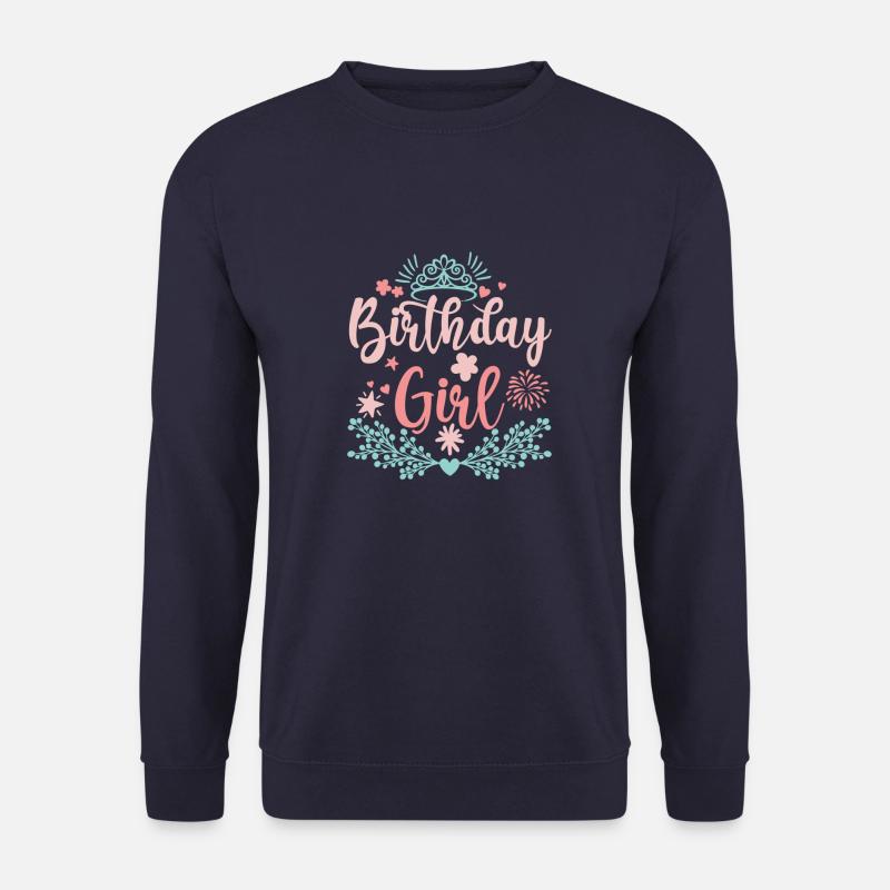 Birthday Girl - Unisex Pullover - Navy