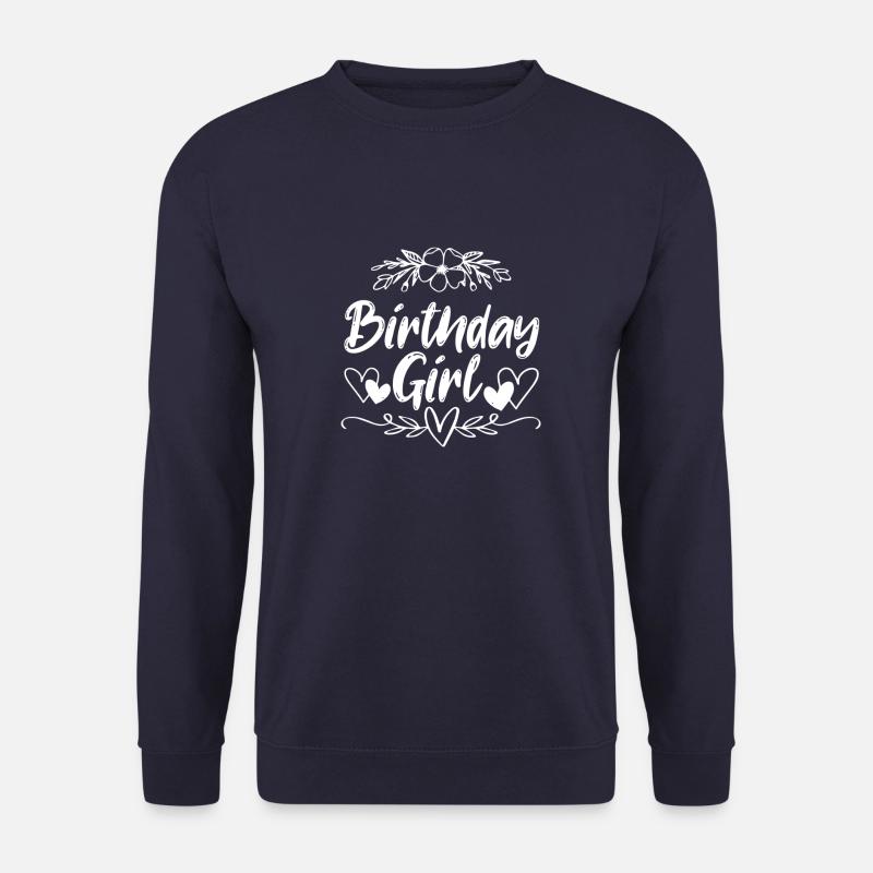 Birthday Girl - Unisex Pullover - Navy