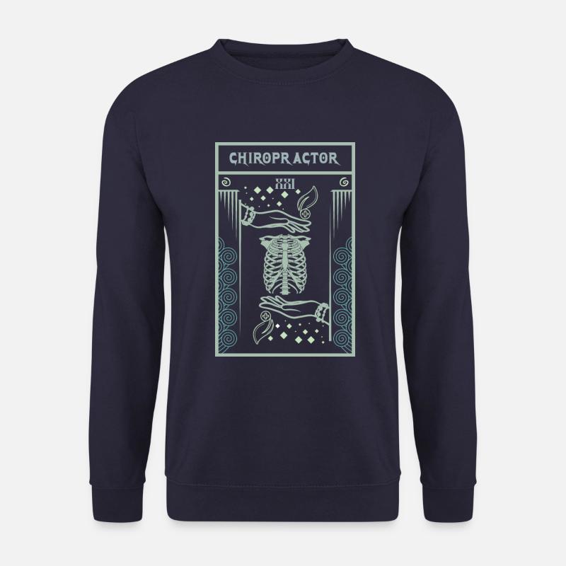 Berufssadist im Körper eines Chiropraktikers - Unisex Pullover - Navy