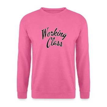 Working class - Unisex Sweatshirt - pink - Front