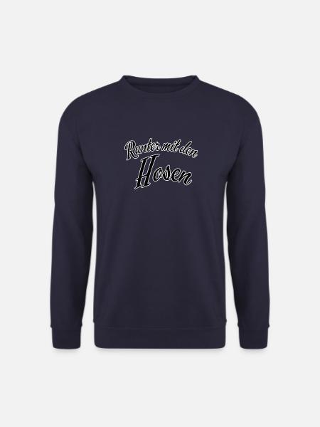 Runter mit den Hosen - Unisex Pullover - Navy