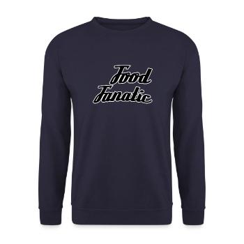 Fanatique de la nourriture - Sweat-shirt Unisexe - marine - Devant - Alina (178cm) & Michal (187cm)