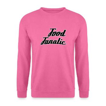 Fanatique de la nourriture - Sweat-shirt Unisexe - rose - Devant