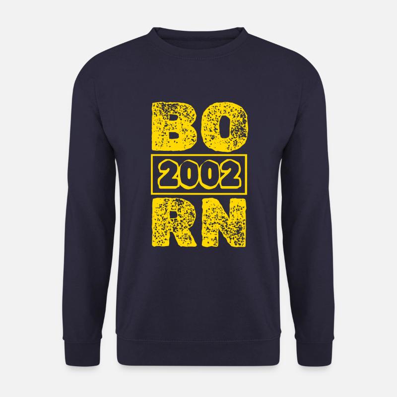 Jahr 2002 - Unisex Pullover - Navy
