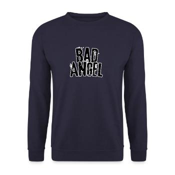 Bad angel - Unisex Sweatshirt - navy - Front - Alina (178cm) & Michal (187cm)