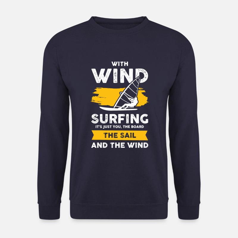 Windsurfing Surfer - Unisex Sweatshirt - navy