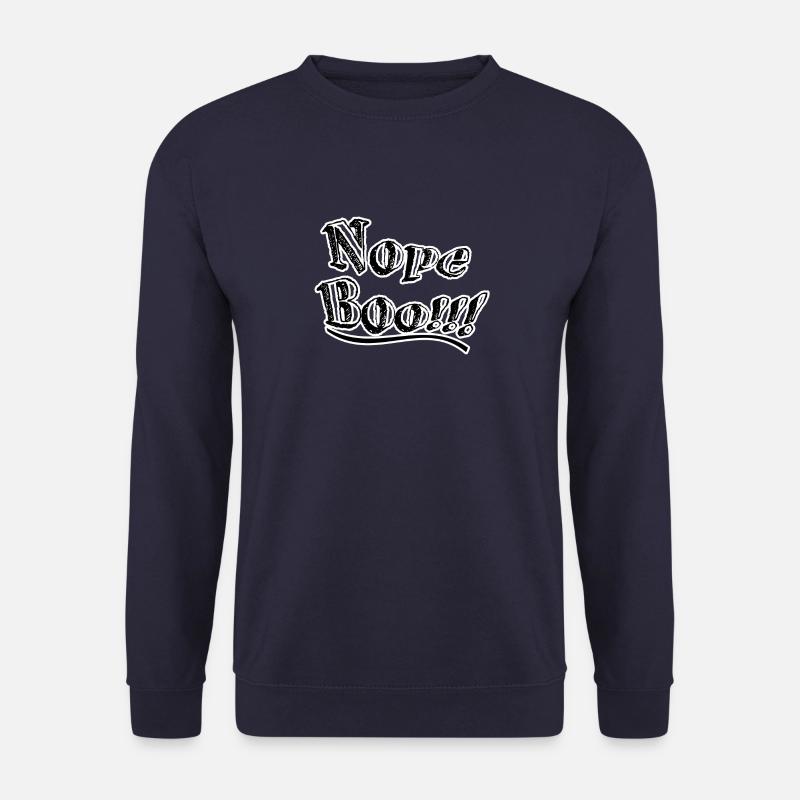Nope boo - Unisex Sweatshirt - navy