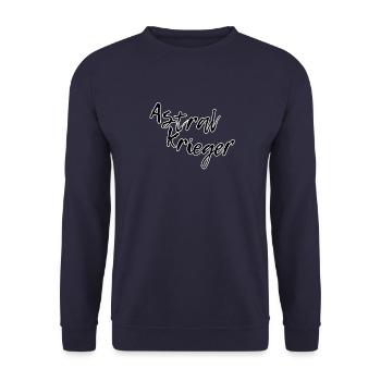 Guerriers asttraux - Sweat-shirt Unisexe - marine - Devant - Alina (178cm) & Michal (187cm)