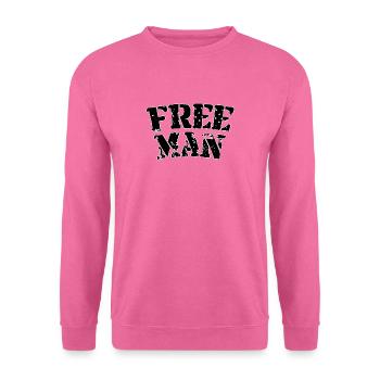 Free man - Unisex Pullover - Pink - Vorne