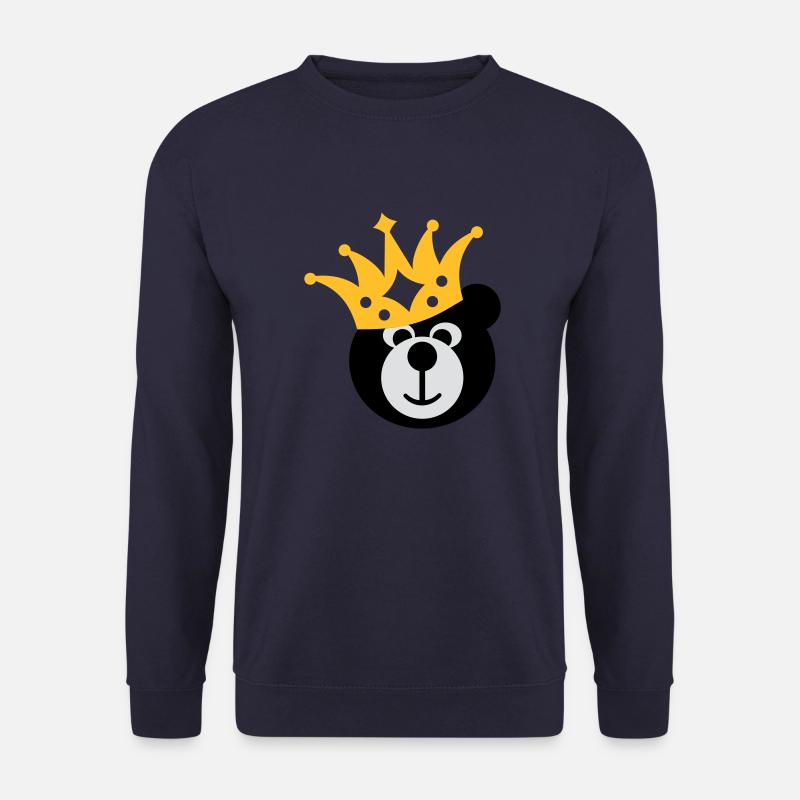 BEAR with KRONE - Unisex Sweatshirt - navy