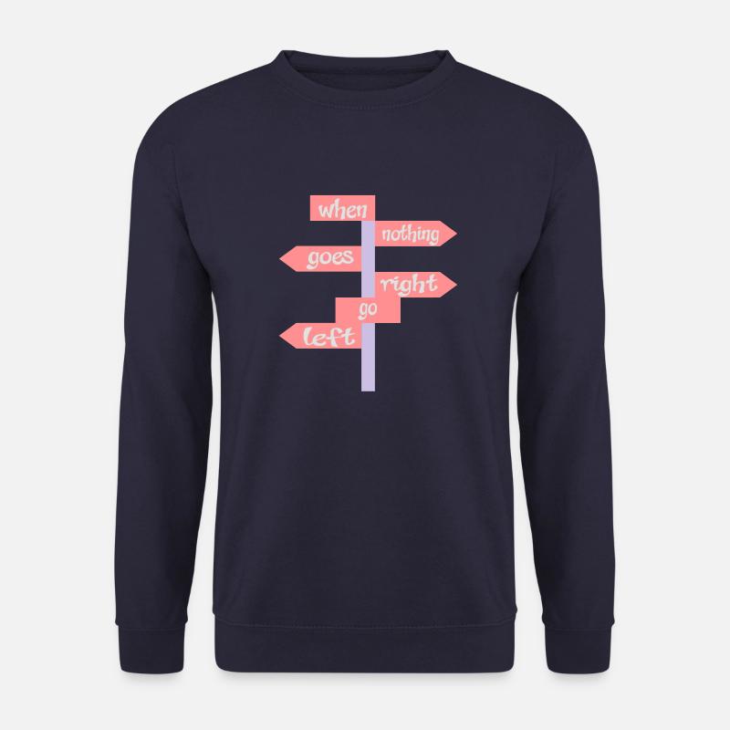 lustig - Unisex Pullover - Navy