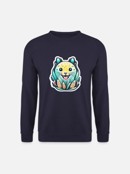 Frühlingsrobbe - Unisex Pullover - Navy