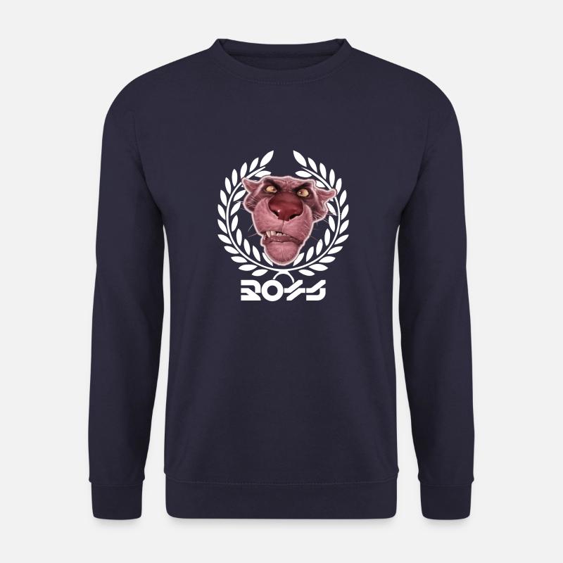 Boxy Panther - Unisex Sweatshirt - navy