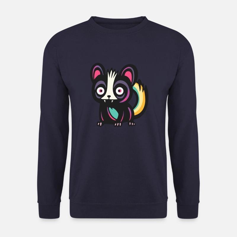 Skunk Halloween Comic Funny - Unisex Sweatshirt - navy