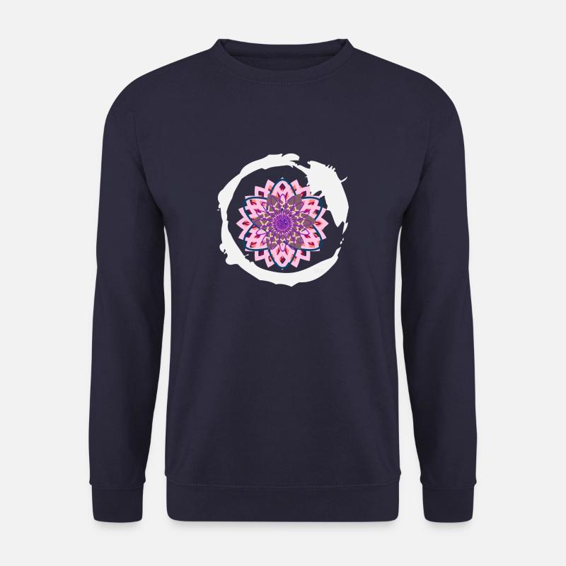 Mandala - Unisex Pullover - Navy