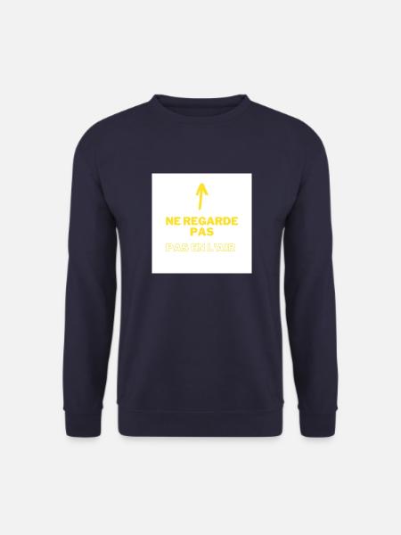 T as vu dans le ciel - Sweat-shirt Unisexe - marine