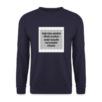 1694588627459 JPEG - Unisex Pullover - Navy - Vorne - Alina (178cm) & Michal (187cm)