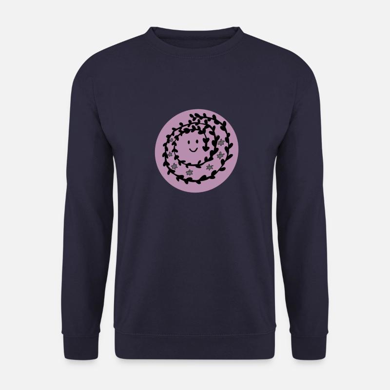 Grandir avec le lilas - Sweat-shirt Unisexe - marine
