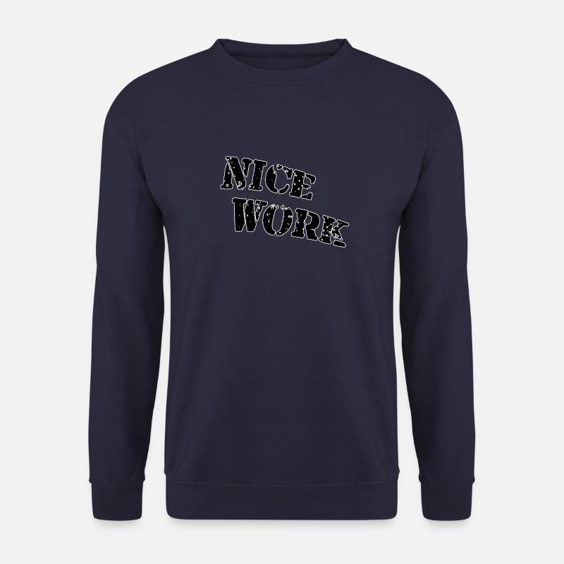 Nice work - Unisex Pullover - Navy
