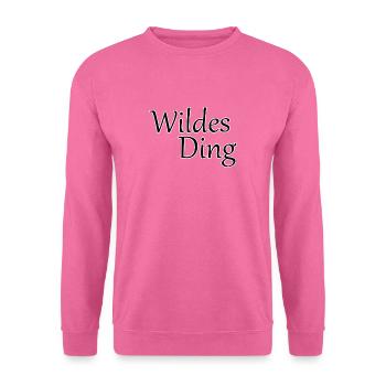 Wildes Ding - Unisex Pullover - Pink - Vorne