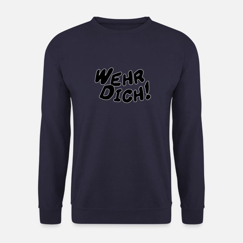 Wehr dich - Unisex Pullover - Navy