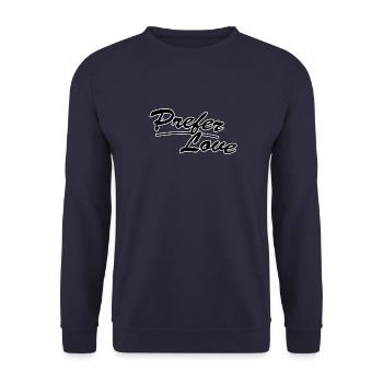 Préférer l’amour - Sweat-shirt Unisexe - marine - Devant - Alina (178cm) & Michal (187cm)