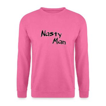 Nasty man - Unisex Pullover - Pink - Vorne