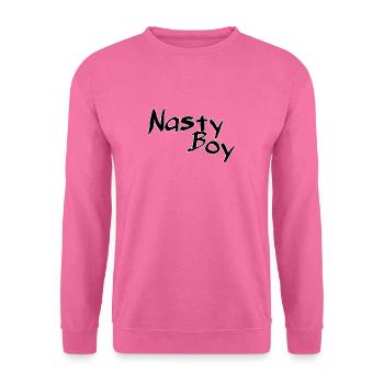 Méchant garçon - Sweat-shirt Unisexe - rose - Devant