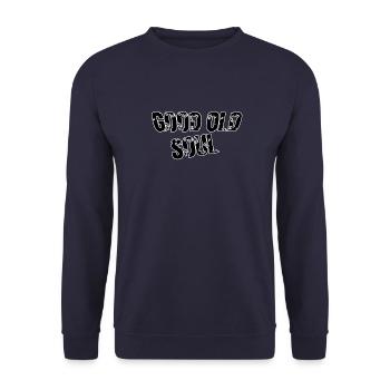Good old soul - Unisex Pullover - Navy - Vorne - Alina (178cm) & Michal (187cm)