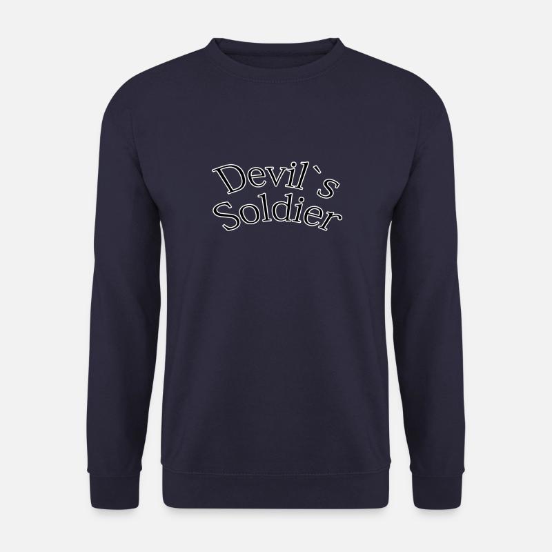 Devil's soldier - Unisex Sweatshirt - navy