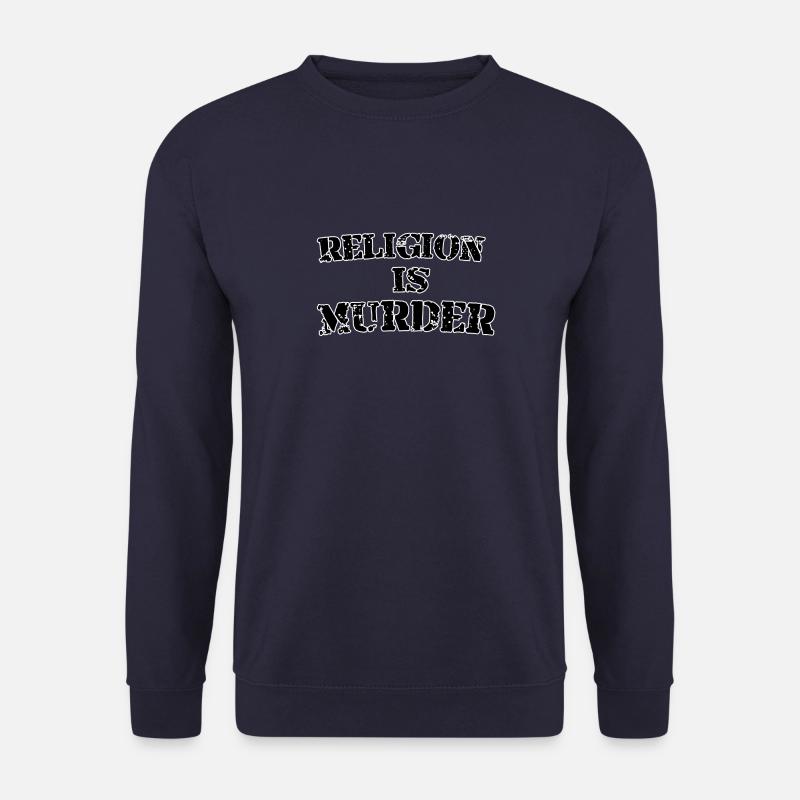 Religion is murder - Unisex Sweatshirt - navy