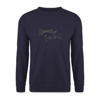 Hypocritical bastards - Unisex Pullover - Navy - Vorne - Alina (178cm) & Michal (187cm)