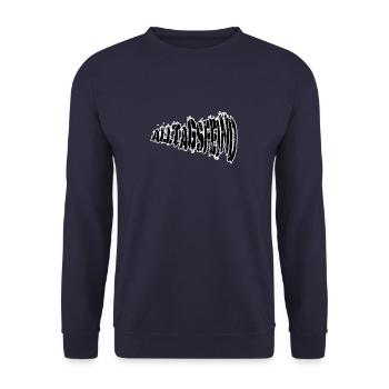 Everyday enemy - Unisex Sweatshirt - navy - Front - Alina (178cm) & Michal (187cm)