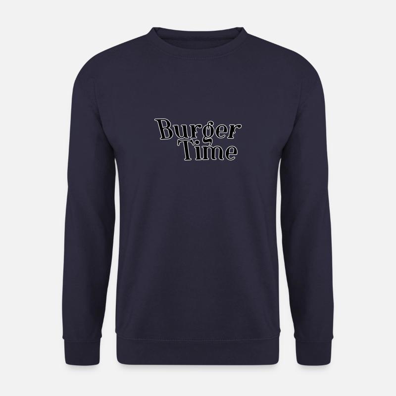 Burger time - Unisex Sweatshirt - navy