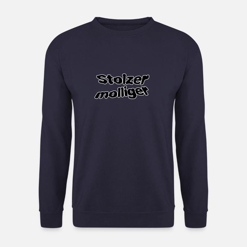 Stolzer Molliger - Unisex Pullover - Navy