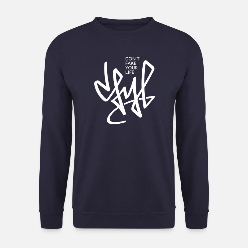 dfyl Signatur-Tag - Unisex Pullover - Navy