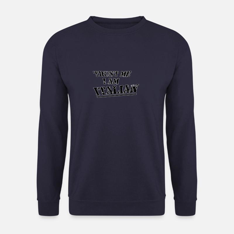 Trust me italian - Unisex Pullover - Navy