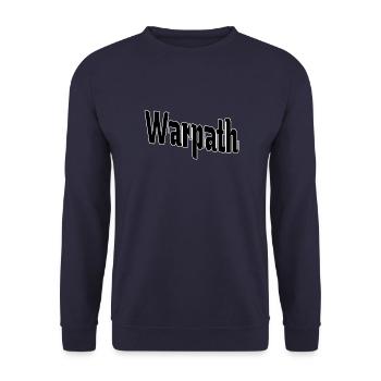 Warpath - Sweat-shirt Unisexe - marine - Devant - Alina (178cm) & Michal (187cm)