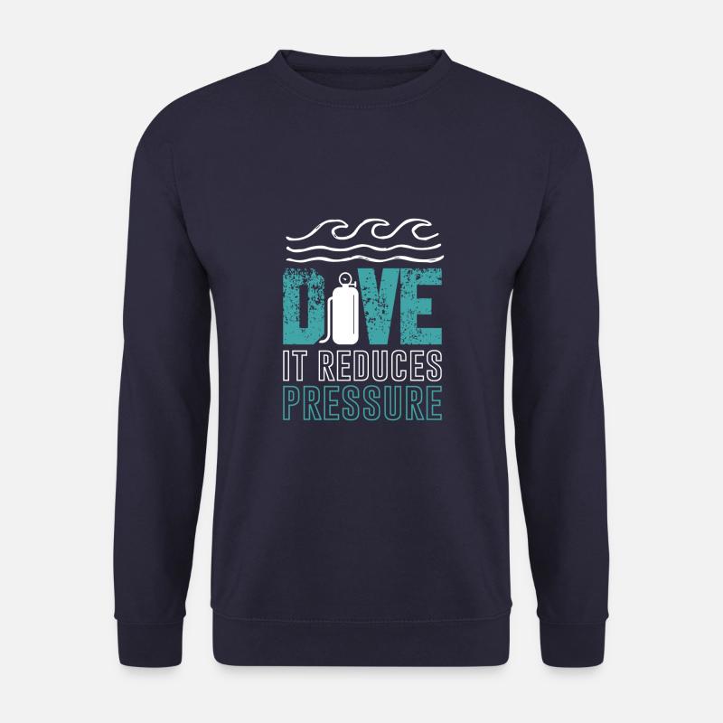 dive diving - Unisex Sweatshirt - navy