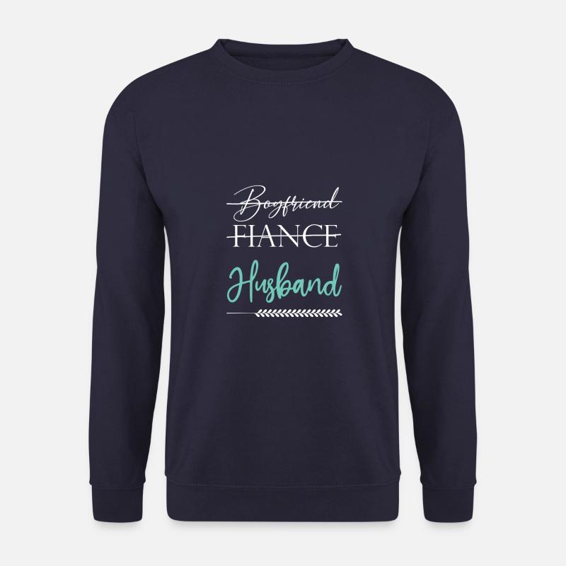 Husband Couples Love - Unisex Sweatshirt - navy