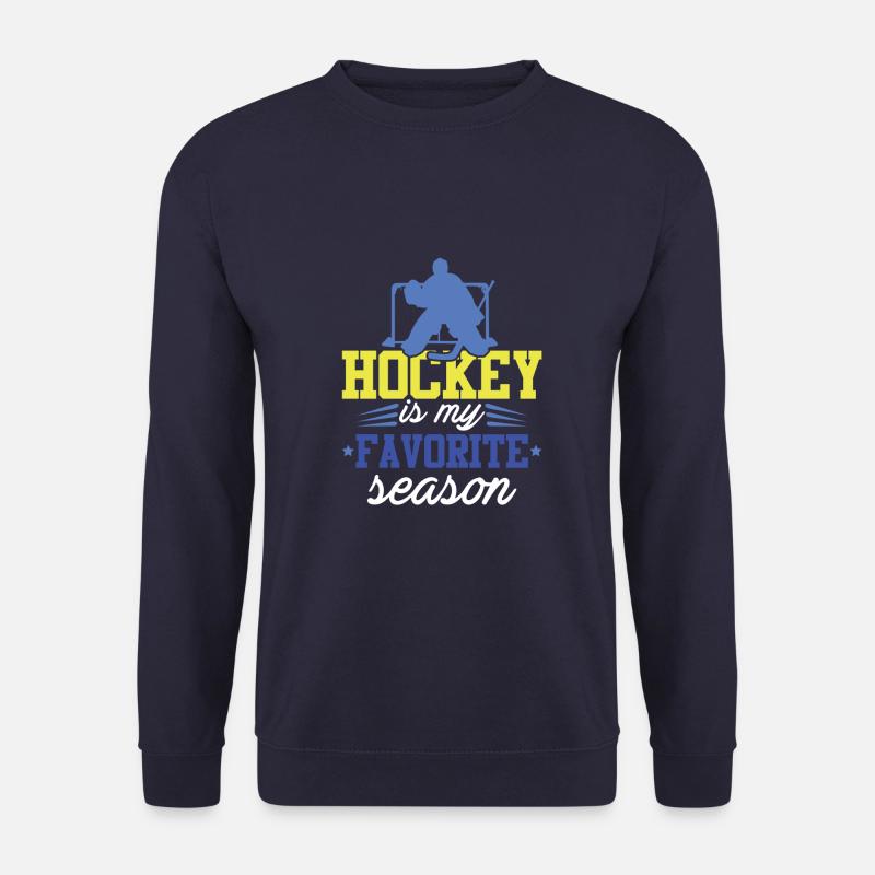 ice hockey season - Unisex Pullover - Navy