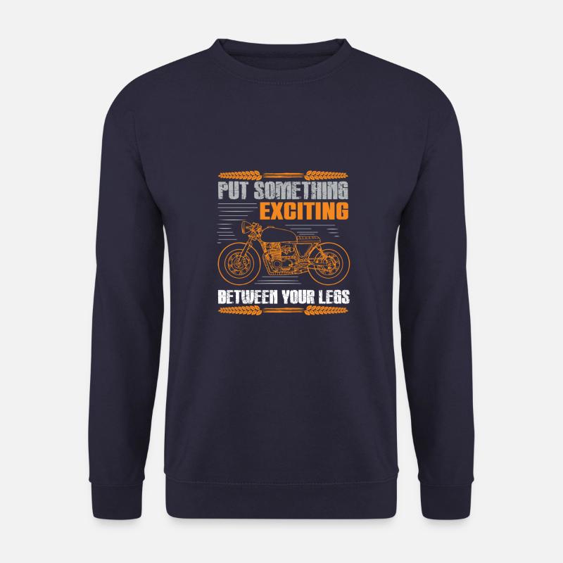 Motorcycle Cool Saying - Unisex Sweatshirt - navy