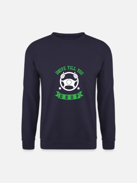 Devis camionneur camion - Sweat-shirt Unisexe - marine